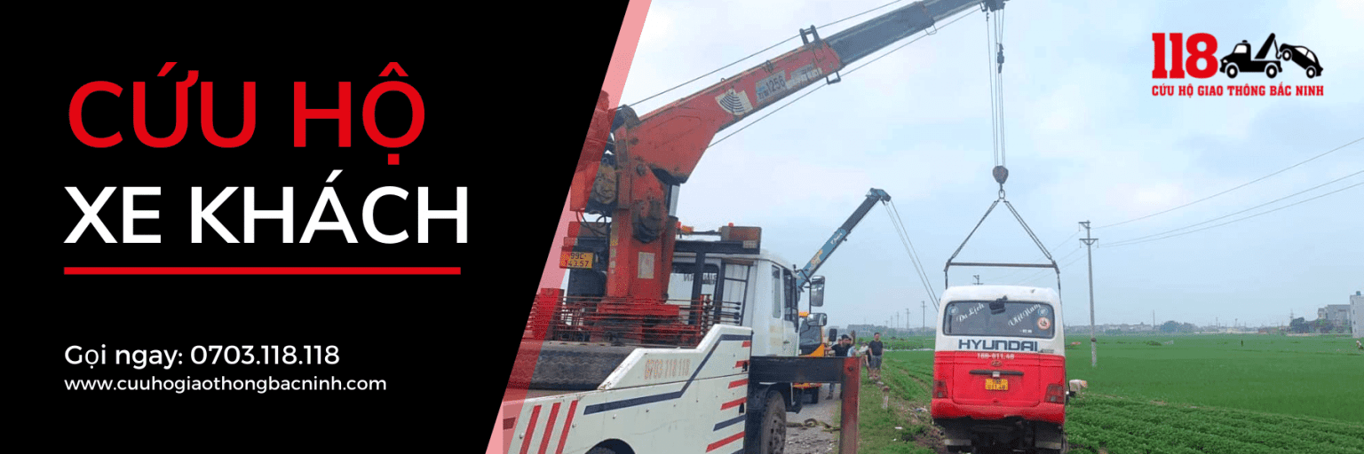 Cứu hộ xe khách tại Bắc Ninh gọi hotline 0703118118